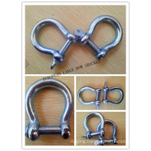 Zinc Plated European Type Bow Shackle
